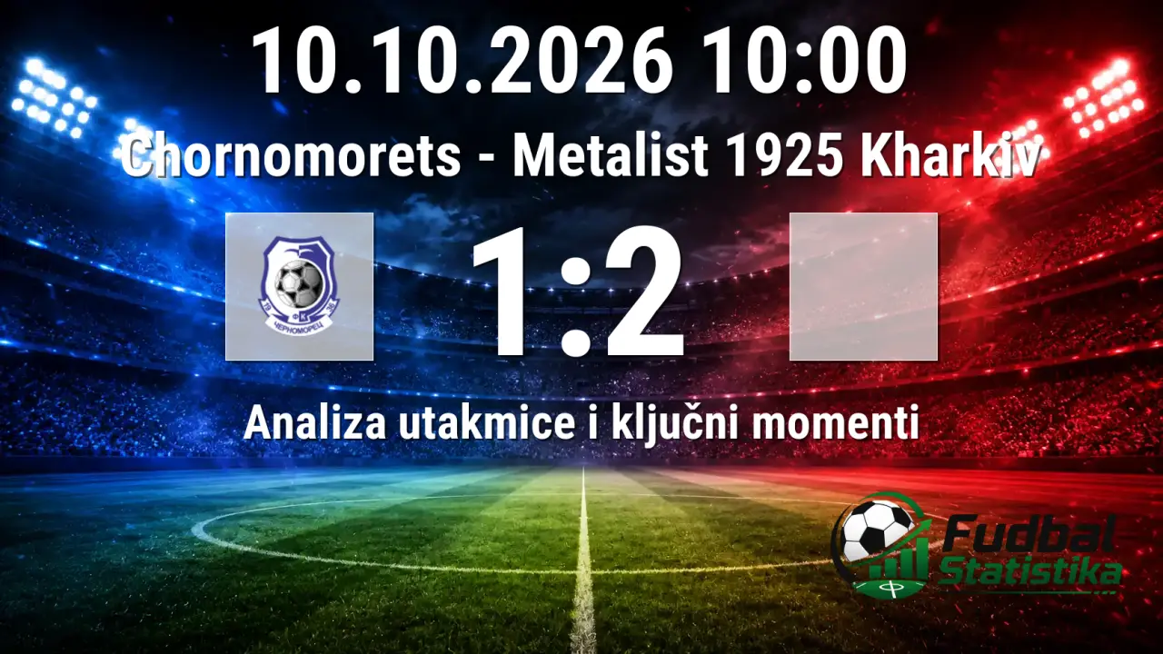 Chornomorets - Metalist 1925 Kharkiv 1:2