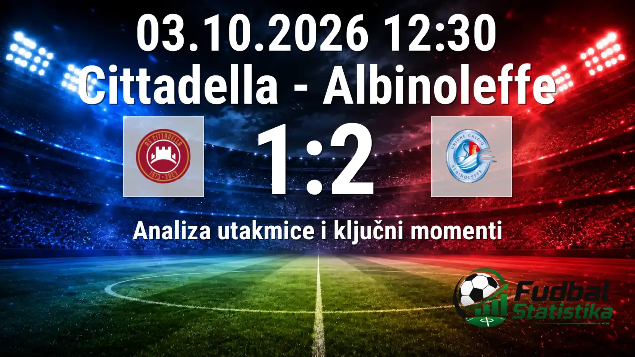 Cittadella - Albinoleffe 1:2, Serie C Girone A