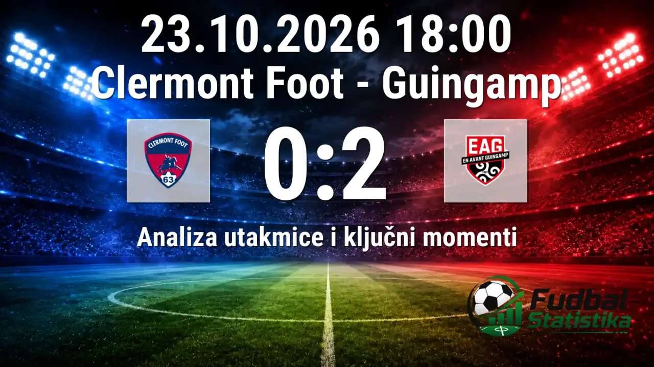 Clermont Foot - Guingamp 0:2, Ligue 2 analiza