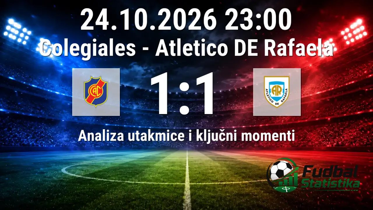 Colegiales - Atletico DE Rafaela 1:1, Primera Nacional 35. kolo