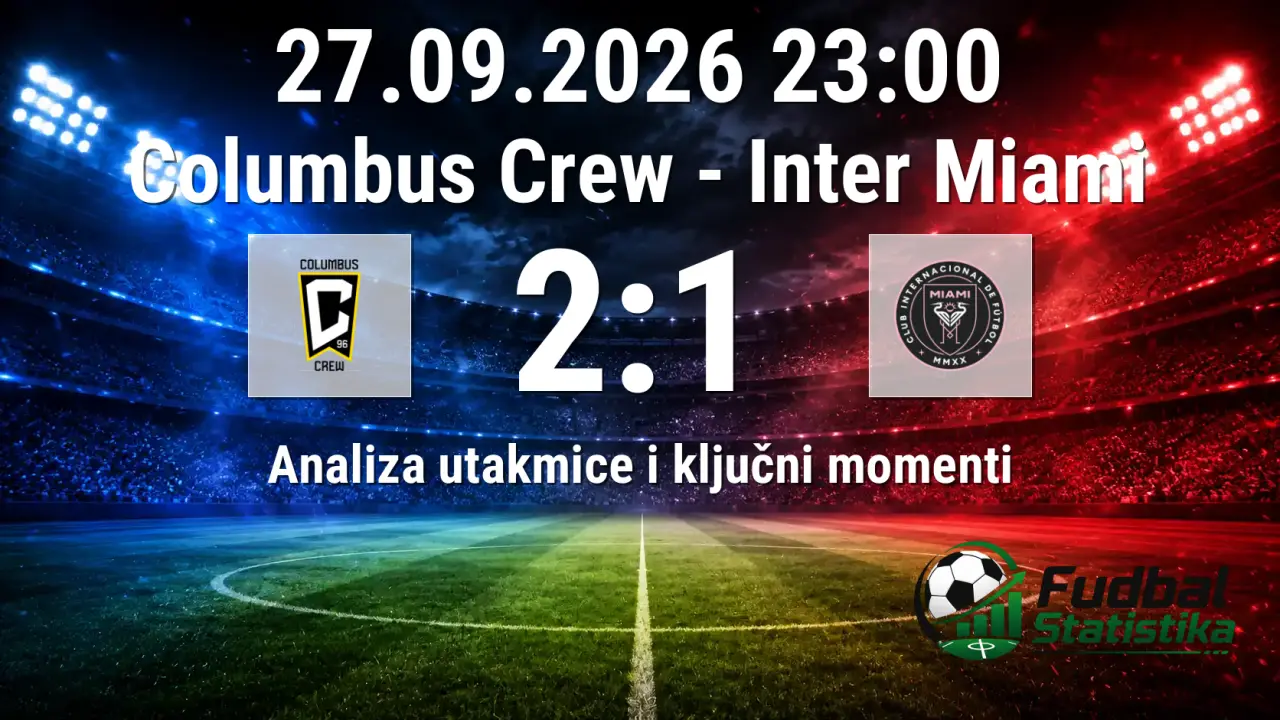 Columbus Crew - Inter Miami 2:1 analiza