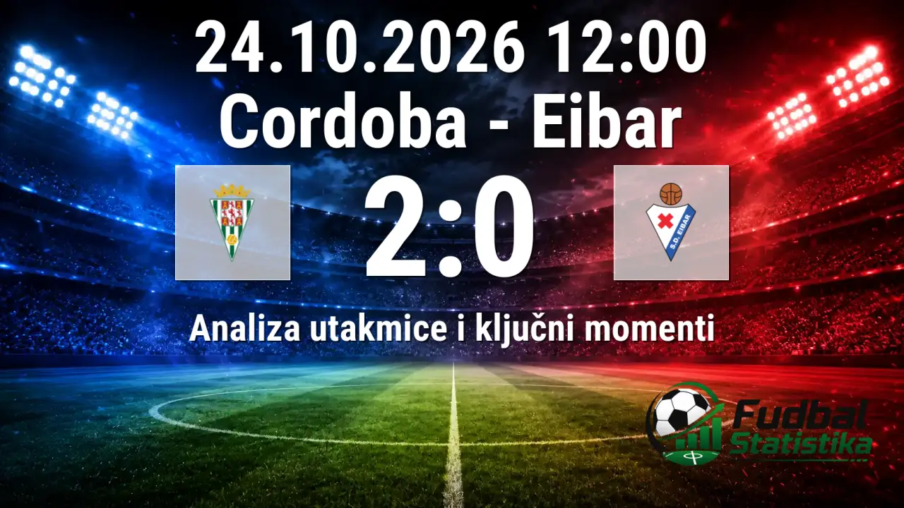 Cordoba - Eibar 2:0, analiza utakmice