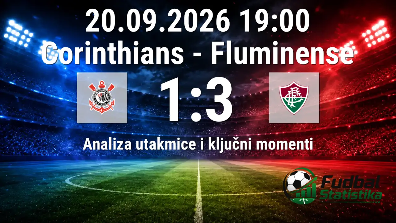 Corinthians - Fluminense 1:3, Serie A Brazil 2026