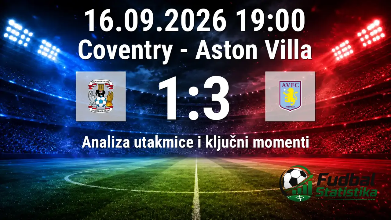 Coventry - Aston Villa 1:3, Liga Kupa
