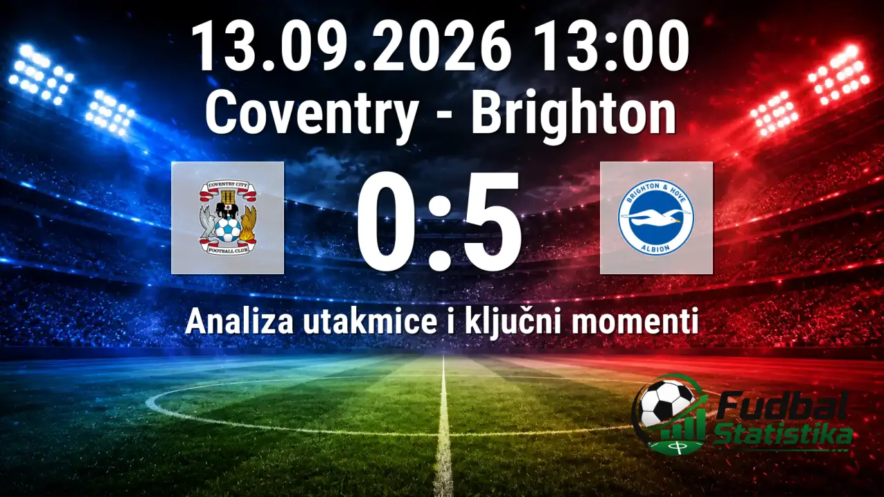 Coventry - Brighton 0:5, Premier League analiza