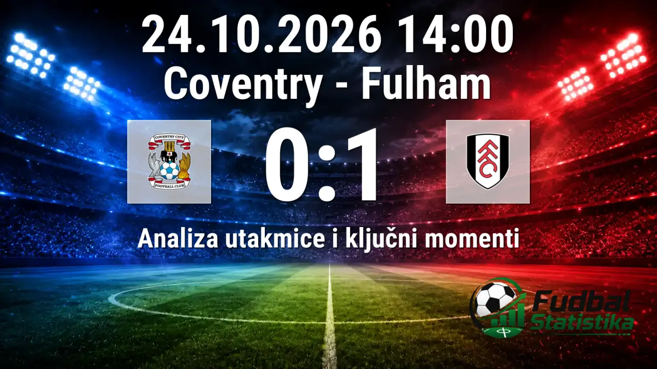Coventry - Fulham 0:1, Premijer liga 8. kolo
