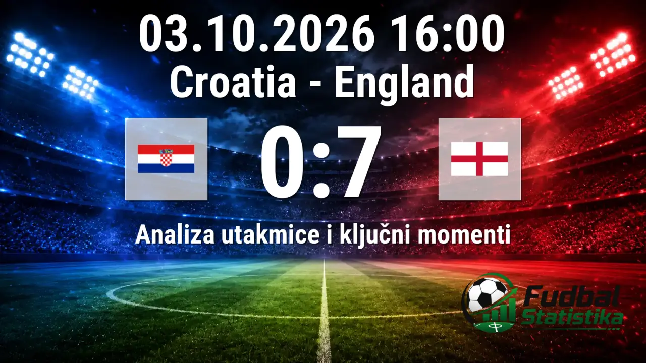 Hrvatska - Engleska 0:7 UEFA Nations League