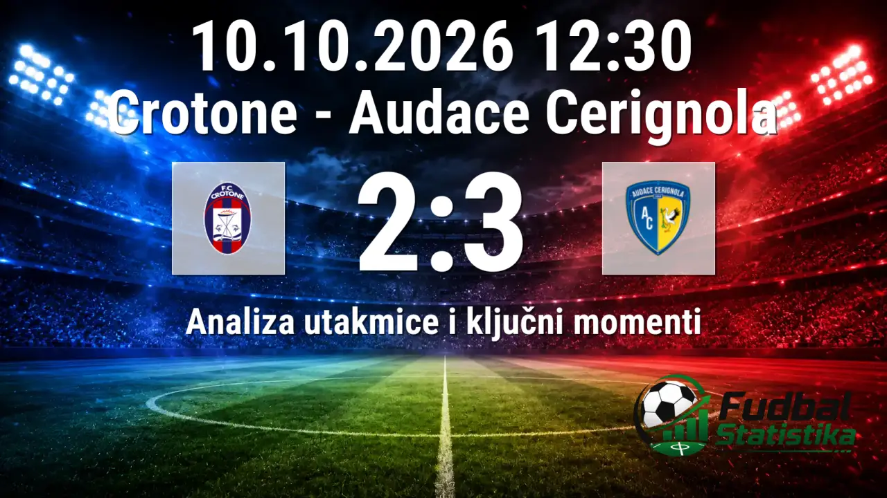 Crotone - Audace Cerignola 2:3, Serie C Girone C
