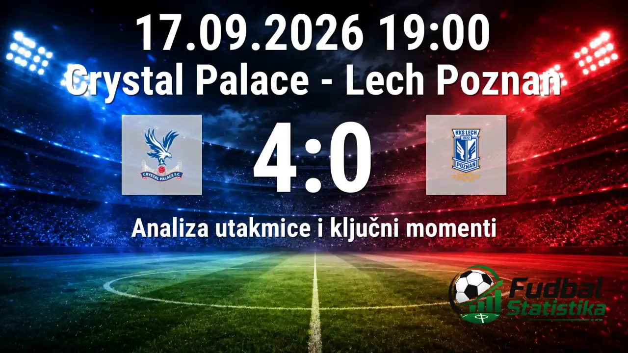 Crystal Palace slavlje nad Lech Poznanom u Ligi Evrope