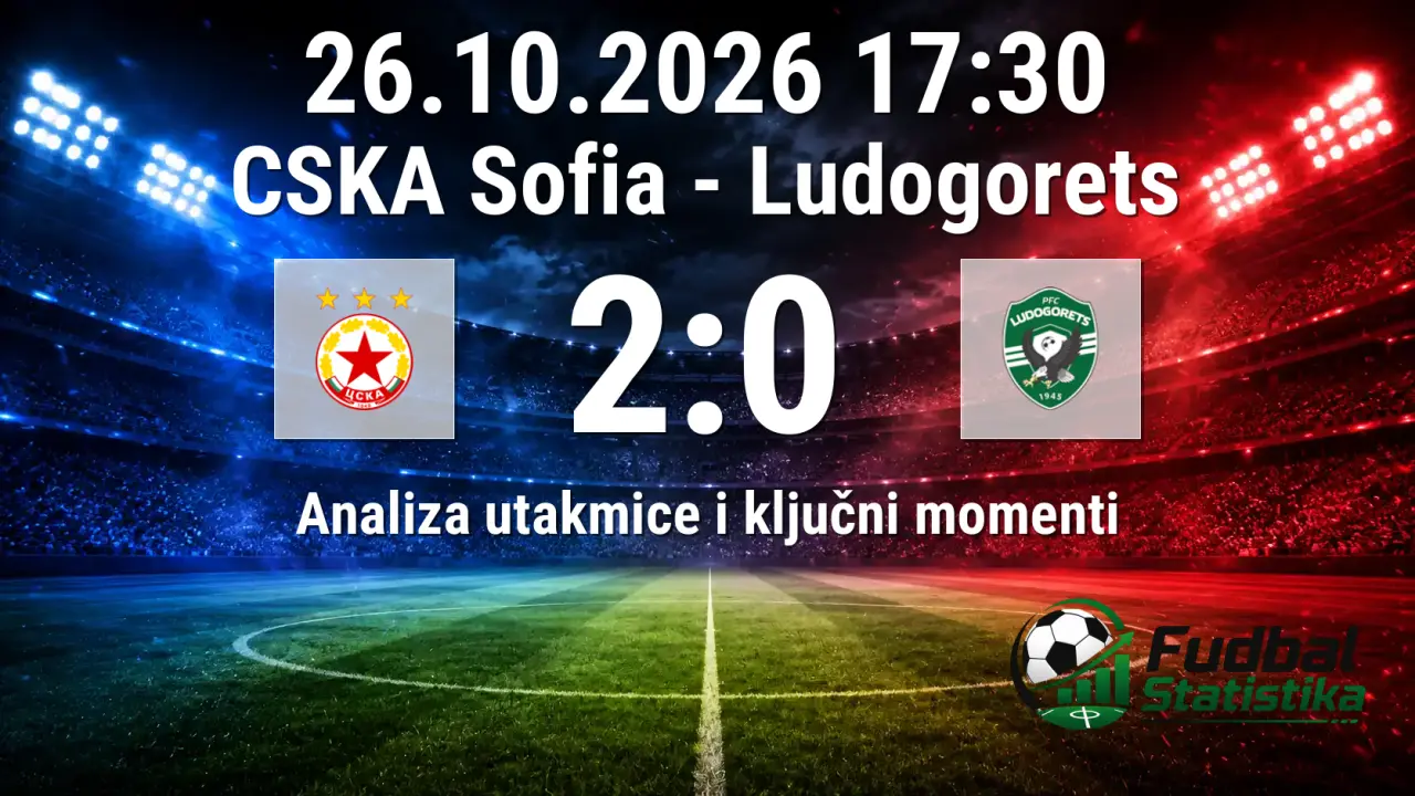 CSKA Sofia savladao Ludogorets u 12. kolu bugarske lige
