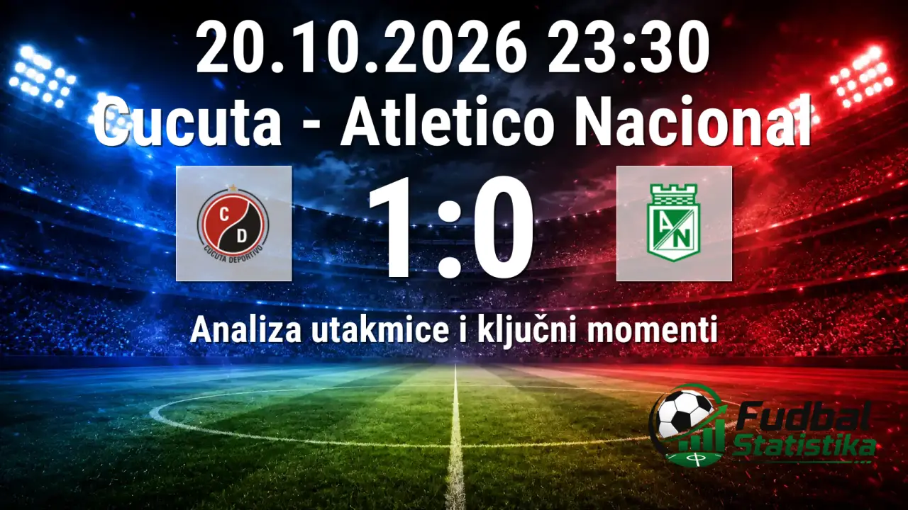 Cucuta pobedila Atletico Nacional