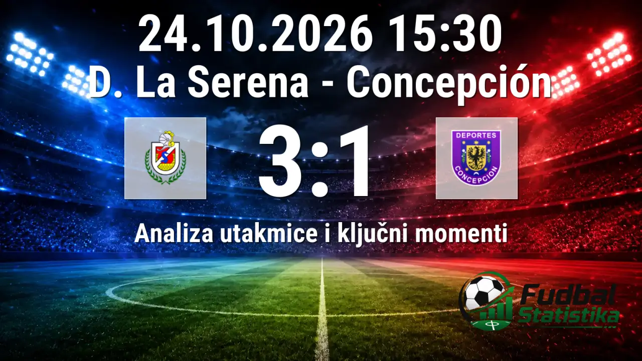 D. La Serena protiv Concepcióna 3:1 - analiza utakmice