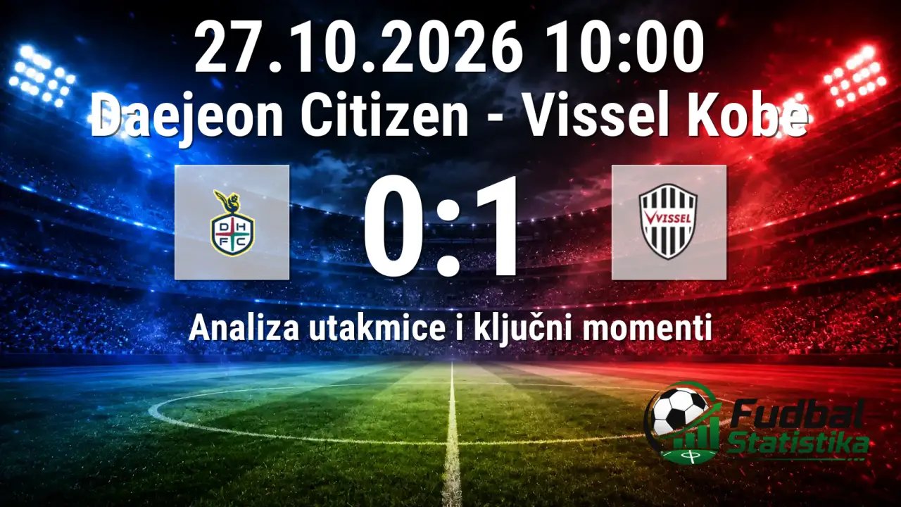 Daejeon Citizen - Vissel Kobe 0:1, AFC Champions League 2026