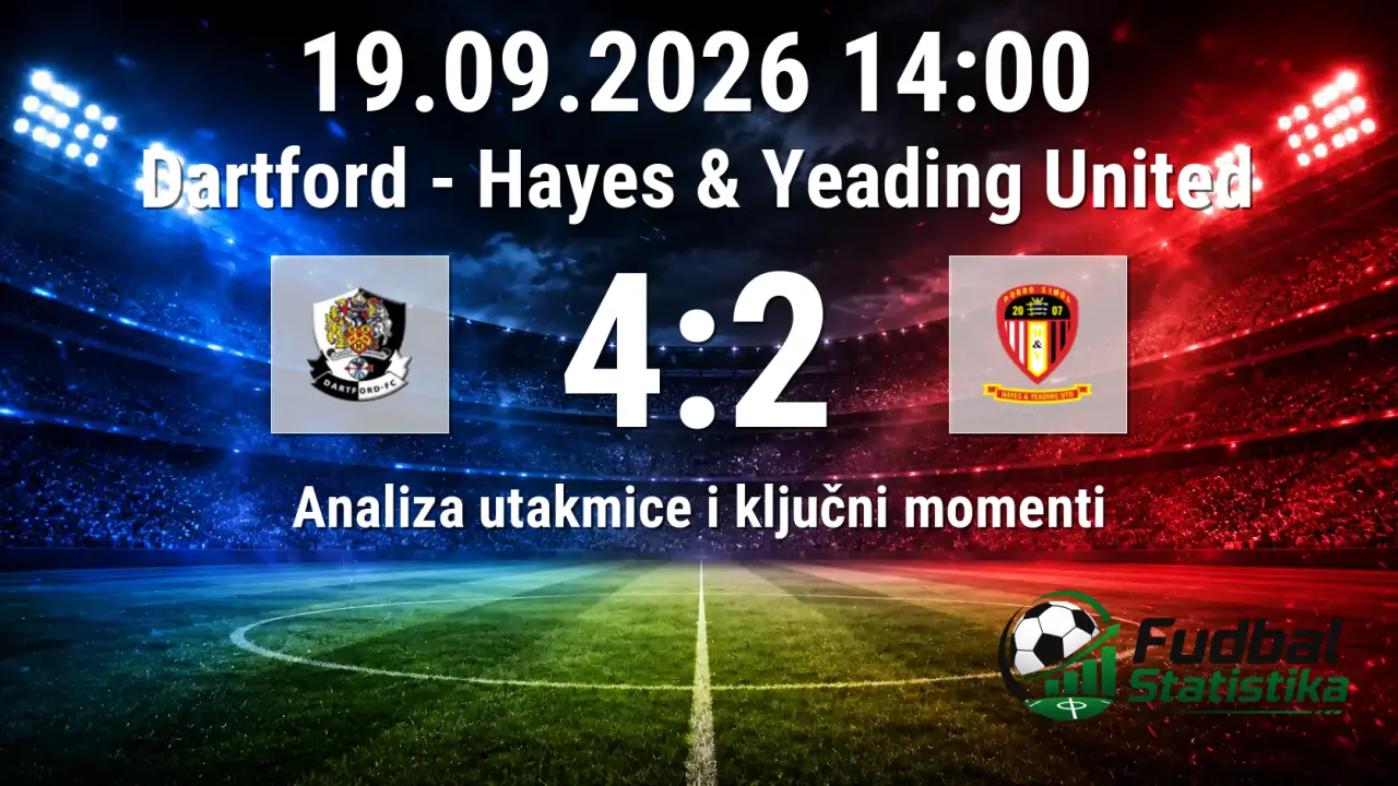 Dartford - Hayes & Yeading United 4:2, FA Cup 2. kolo kvalifikacija