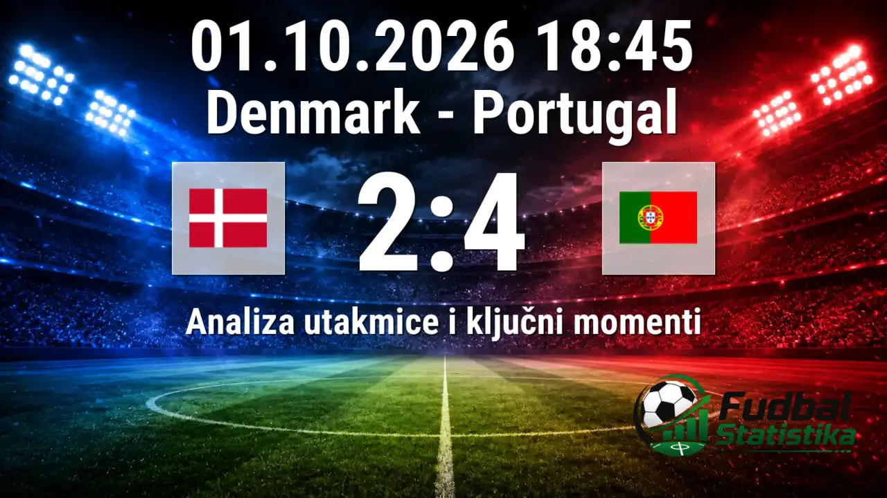 Danska - Portugal 2:4, UEFA Nations League 2026