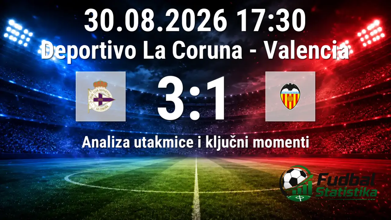 Deportivo La Coruna - Valencia 3:1 analiza