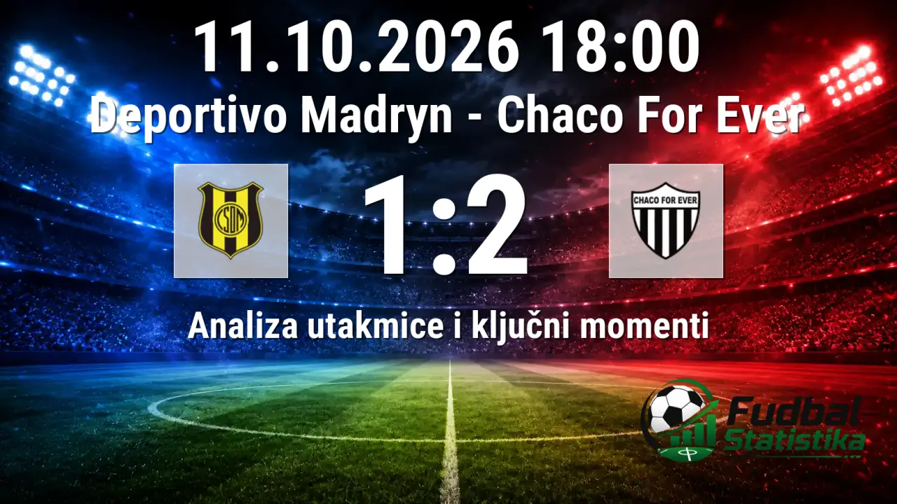 Deportivo Madryn - Chaco For Ever 1:2, Primera Nacional 33. kolo
