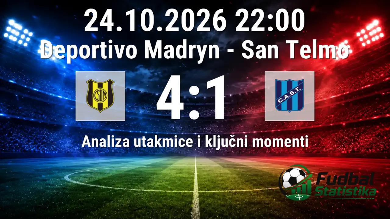 Deportivo Madryn - San Telmo 4:1, Primera Nacional 2026