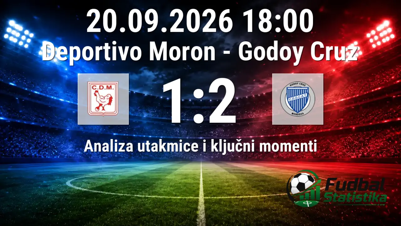 Deportivo Moron - Godoy Cruz 1:2, Primera Nacional 30. kolo