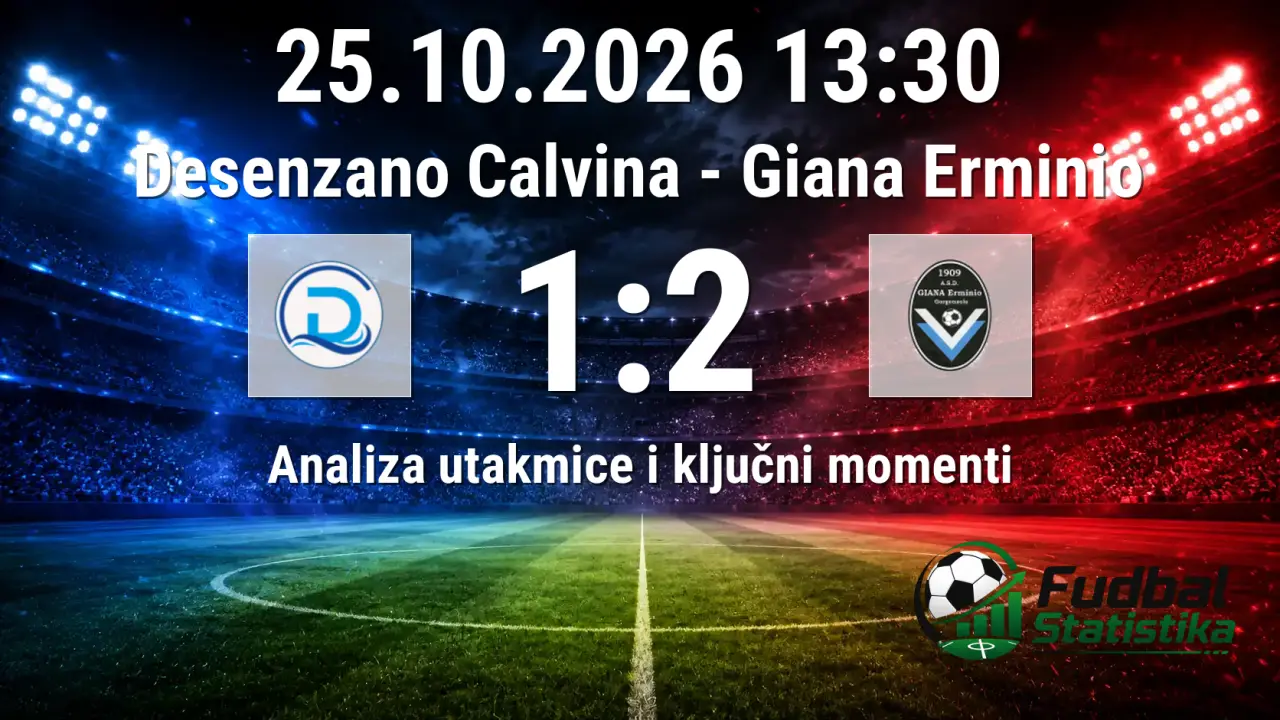 Desenzano Calvina - Giana Erminio 1:2, Serie C Girone A
