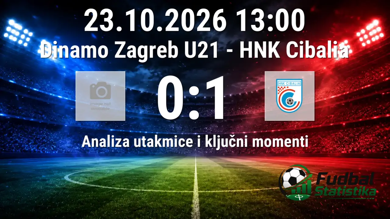 Dinamo Zagreb U21 - HNK Cibalia 0:1, First NL 10. kolo