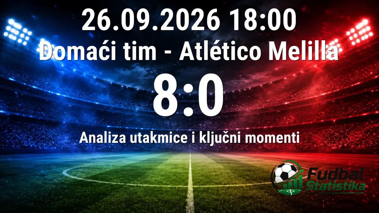 Domaći tim - Atlético Melilla 8:0 u Copa del Rey