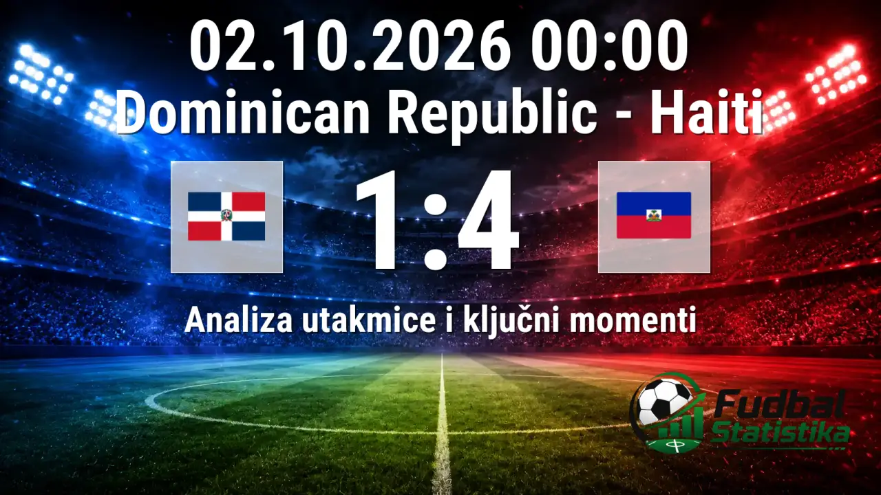 Dominikanska Republika - Haiti 1:4