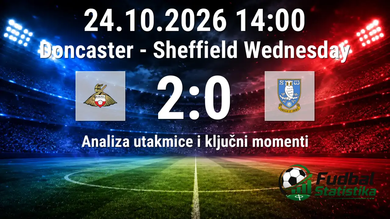 Doncaster - Sheffield Wednesday 2:0, League One 13. kolo