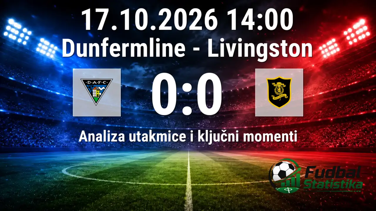 Dunfermline i Livingston remizirali u Škotskoj