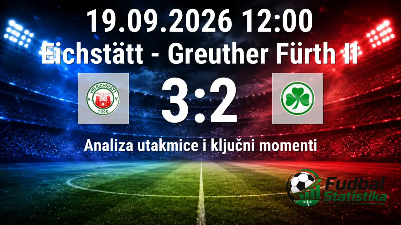 Eichstätt pobedio Greuther Fürth II 3:2 u Regionalliga Bayern