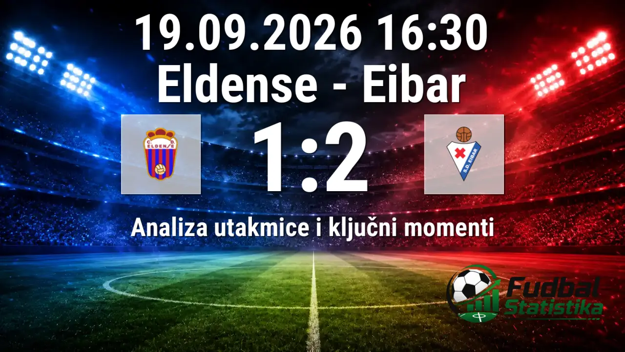 Eldense - Eibar 1:2, Segunda División