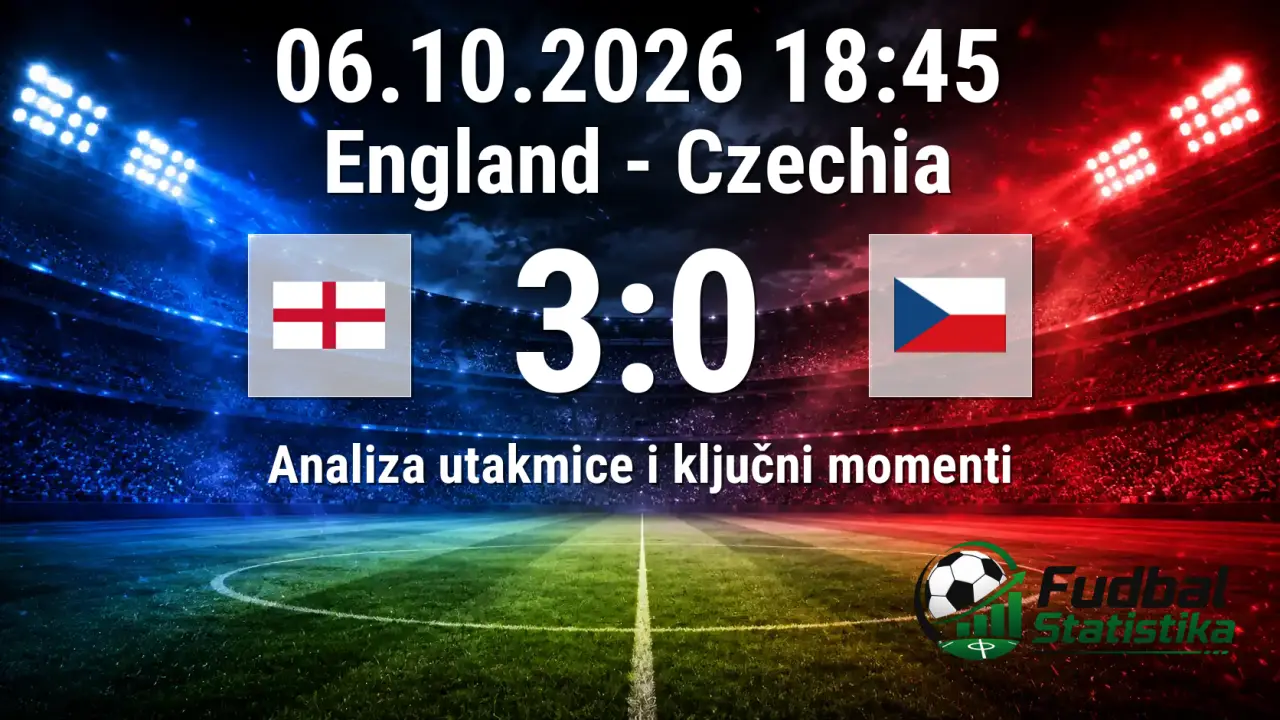 Engleska - Češka 3:0 u Ligi nacija