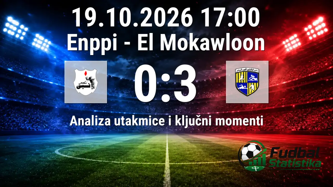 Enppi - El Mokawloon 0:3, Egipatska Premier liga 7. kolo