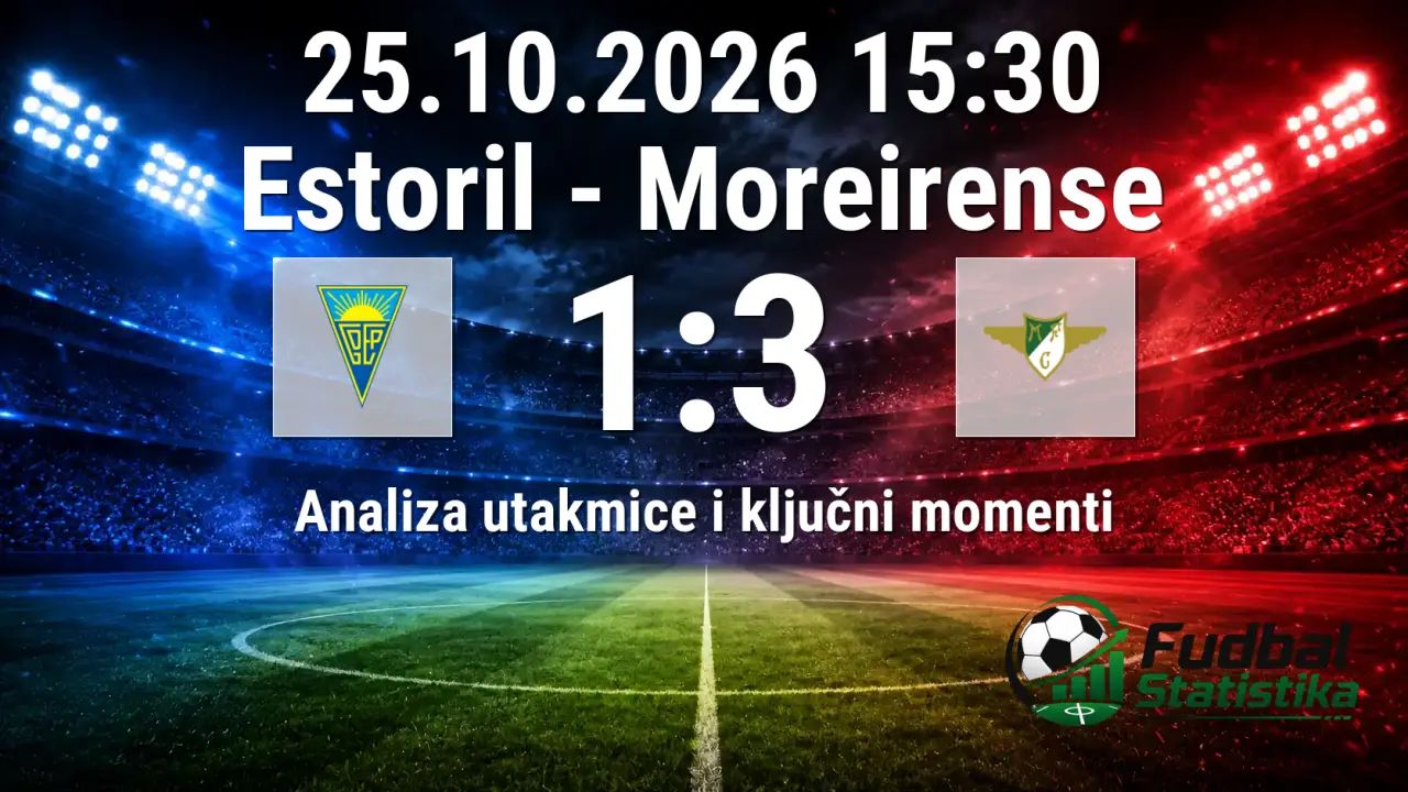 Moreirense savladao Estoril 3:1 u Primeira Ligi