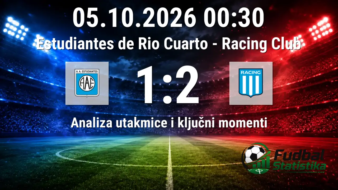 Estudiantes vs Racing Club 1:2 - Liga Profesional Argentina 2026