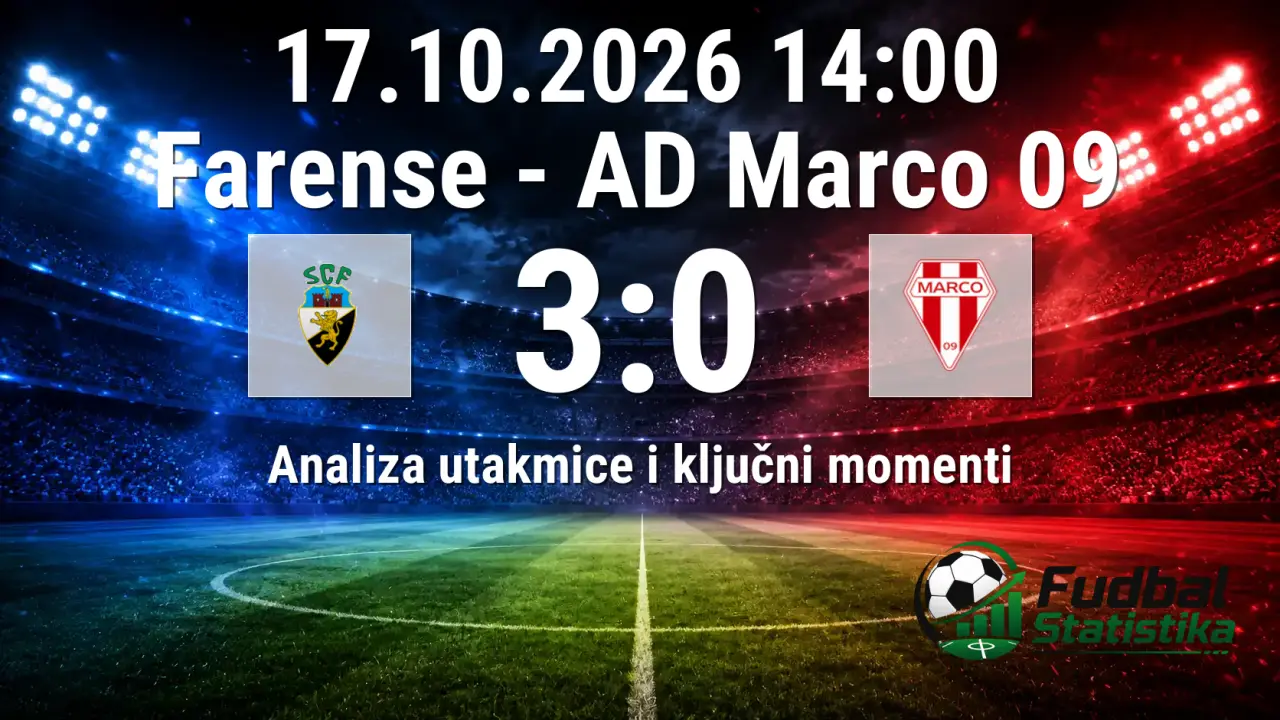 Farense - AD Marco 09 3:0, Taca de Portugal