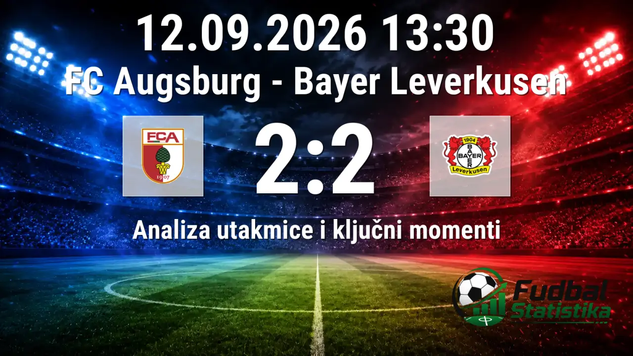 Augsburg i Leverkusen remizirali 2:2 u Bundesligi