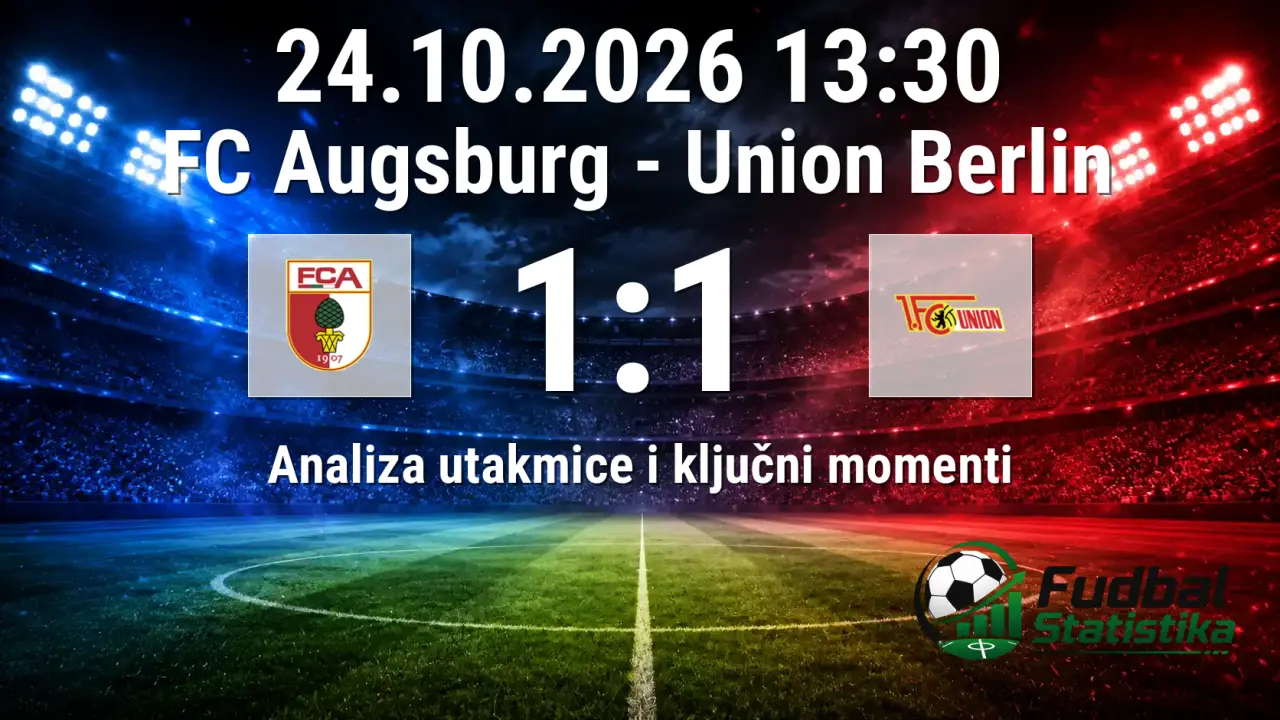 Augsburg i Union Berlin remizirali u Bundesligi