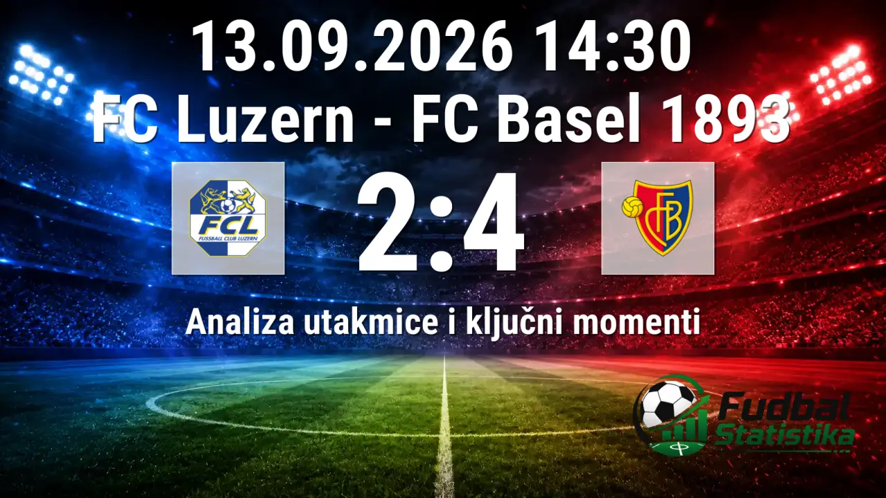 FC Luzern vs FC Basel 1893 2:4 analiza