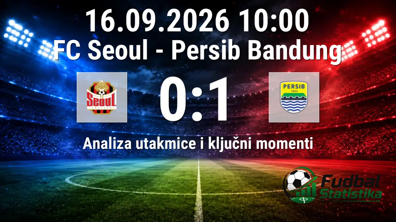 FC Seoul - Persib Bandung 0:1, AFC Champions League 2026