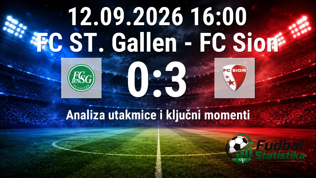 FC St. Gallen - FC Sion 0:3 analiza
