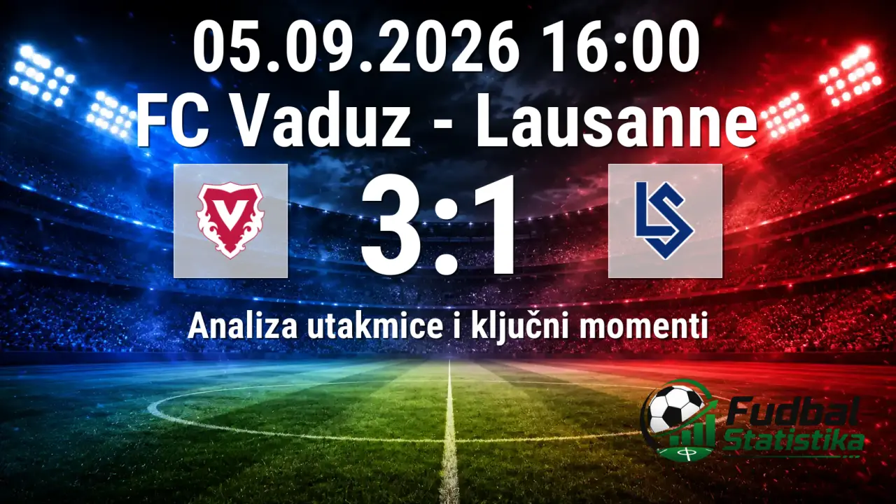 FC Vaduz vs Lausanne 3:1 - analiza utakmice