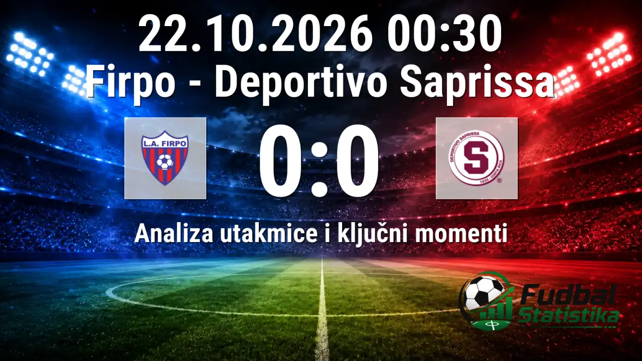 Firpo i Deportivo Saprissa bez golova u finalu CONCACAF Central American Cup