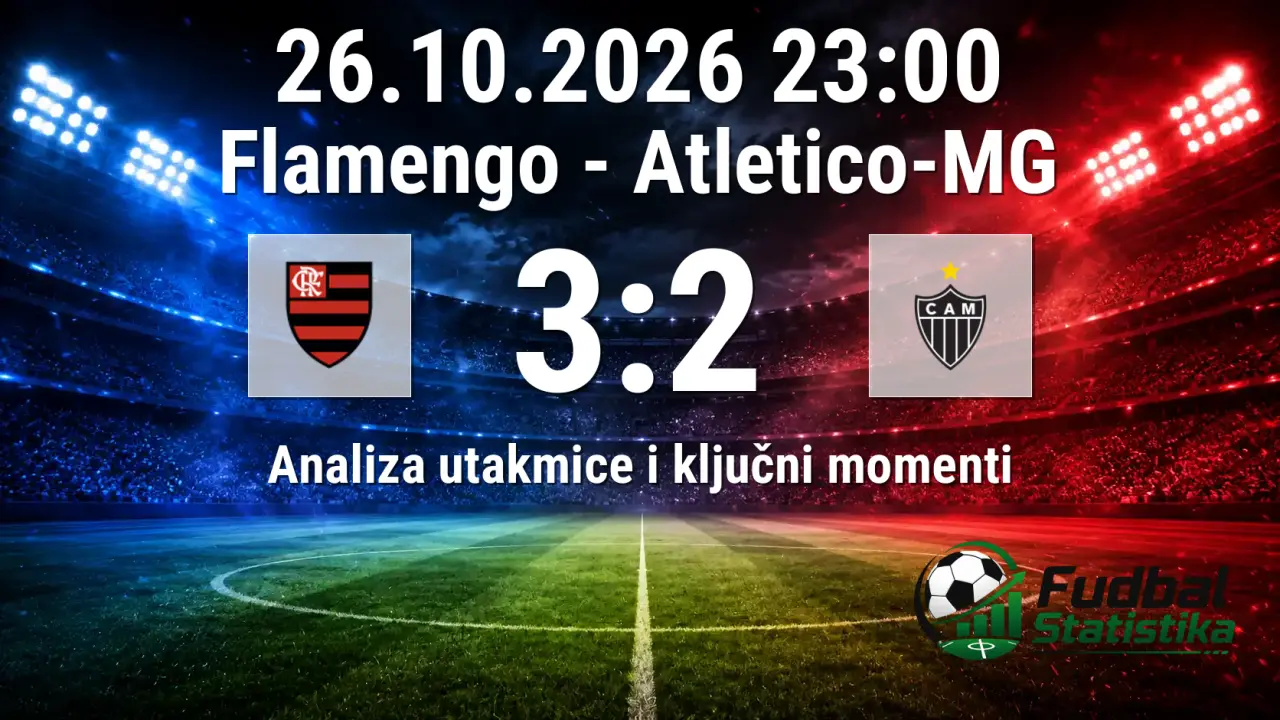 Flamengo vs Atletico-MG 3:2 - analiza utakmice Serie A Brazil