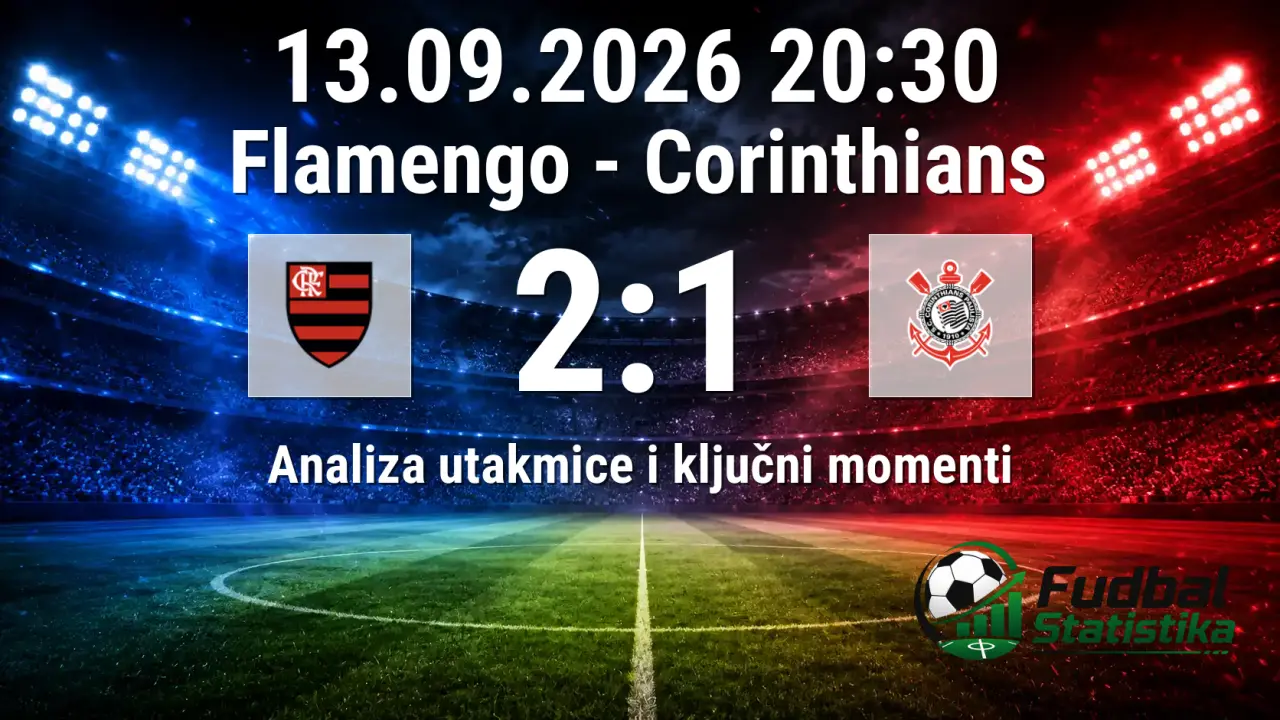 Flamengo pobedio Corinthians 2:1 u 27. kolu Serie A Brazil