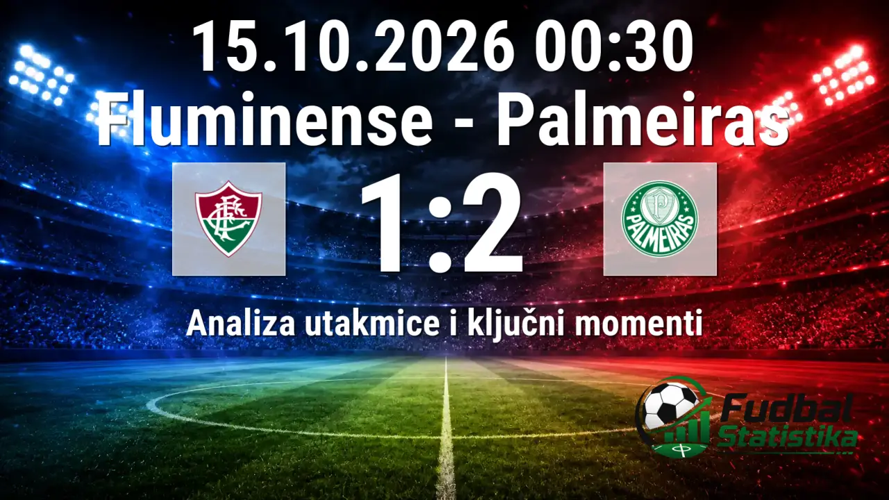Fluminense - Palmeiras 1:2, polufinale Libertadores 2026