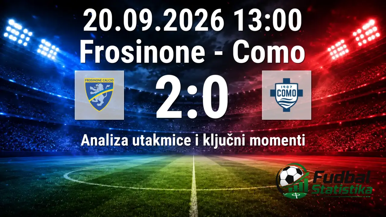 Frosinone - Como 2:0, Serie A 5. kolo