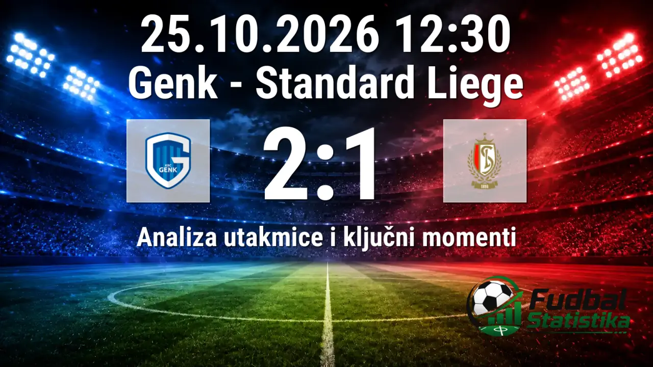 Genk pobedio Standard u Jupiler Pro League