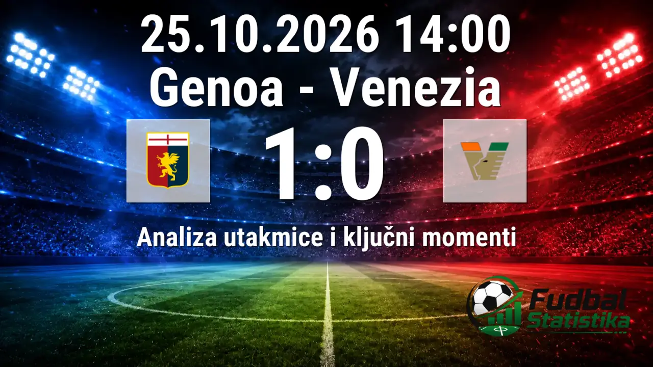 Genoa - Venezia 1:0, Serie A 8. kolo