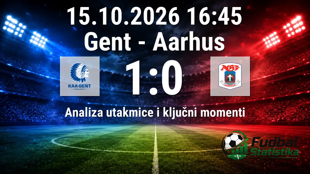 Gent vs Aarhus 1:0 - UEFA Europa Conference League analiza